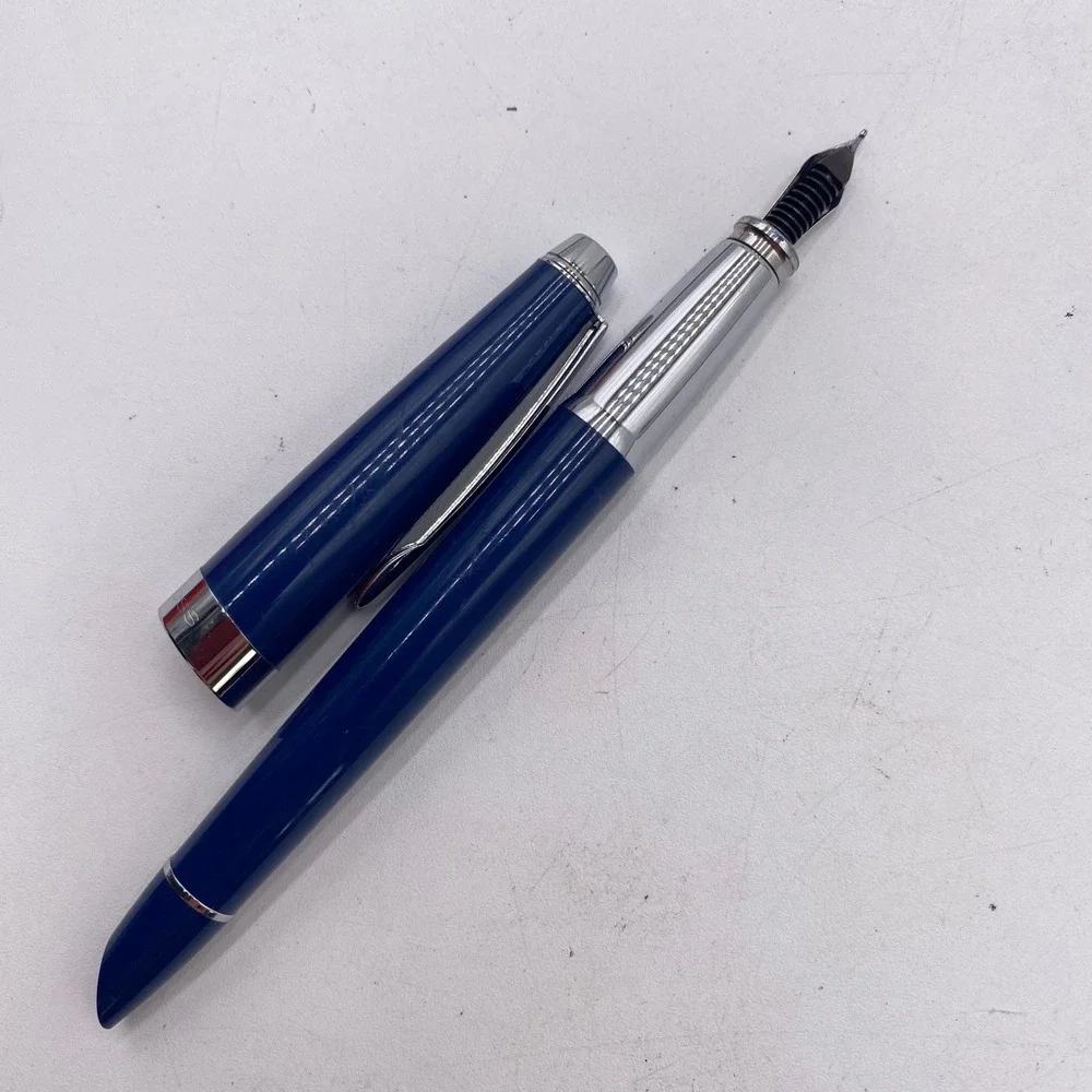 Cross Aventura Fountain Pen Starry Blue Chrome Trim Medium LNC Writing Gift SEO